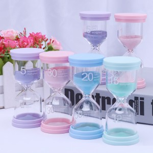 Χρονοδιακόπτες άμμου για παιδιά, προσχολικά παιχνίδια μάθησης, πολύχρωμες χρονομετρητές 1/3/5/10/15/30 λεπτά χρονοδιακόπτη τάξης, χρονοδιακόπτης οδοντόβουρτσα κλεψύδρας, αισθητήρια παιχνίδια