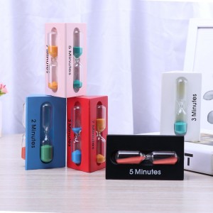 3-σε-1 3/5/7 λεπτό τριγωνικό ξύλινο ξύλινο ξύλινο άμμο Παιδιά ρολογιού ρολόι Χρονοδιακόπτη σάντου